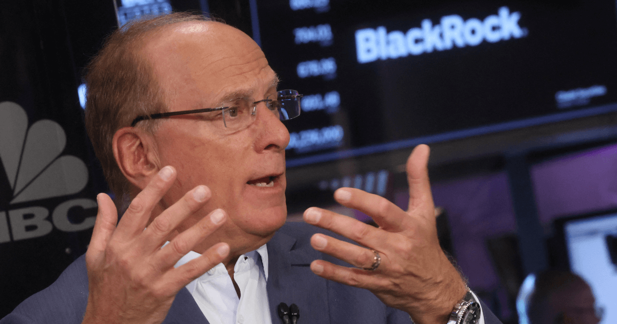 BlackRock's Larry Fink Believes AI will Boost Wages and Productivity