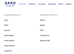 saxo bank mena trading instruments